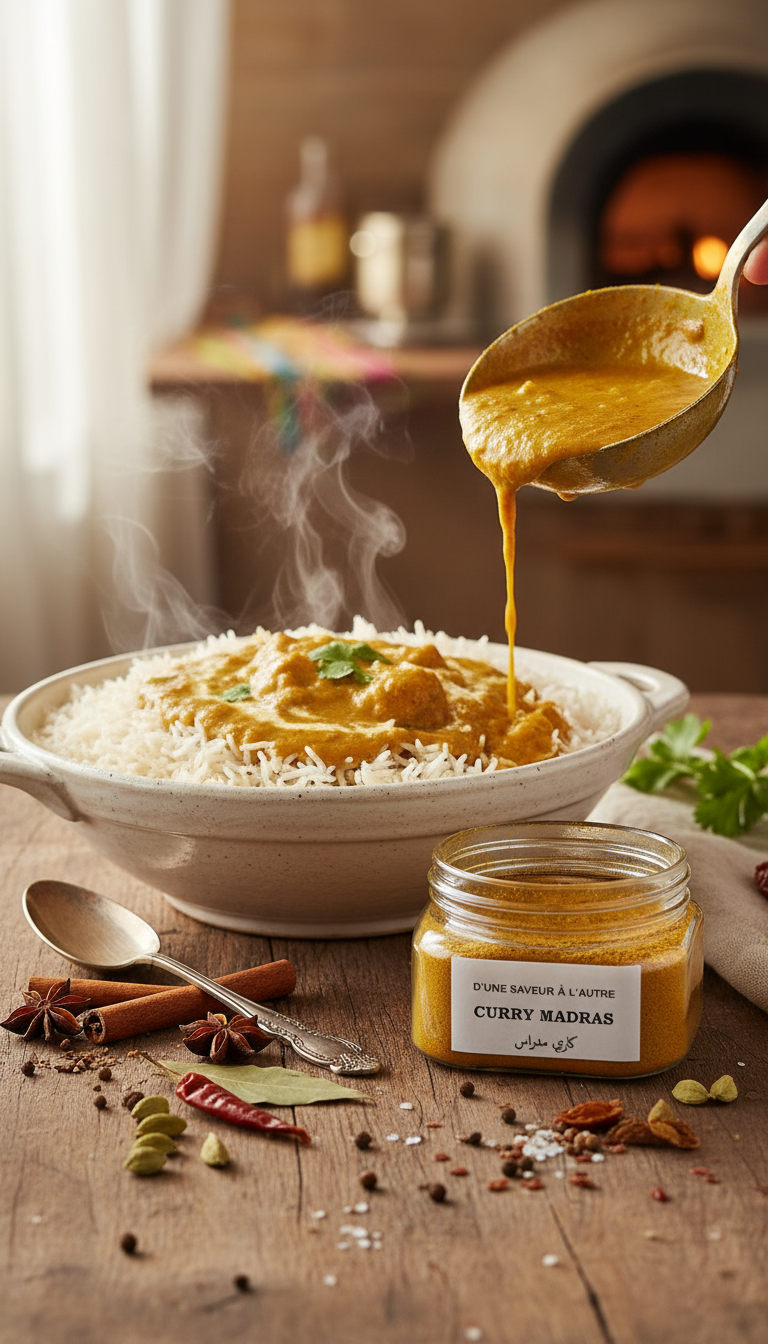 CURRY MADRAS QUALITÉ PREMIUM 80G