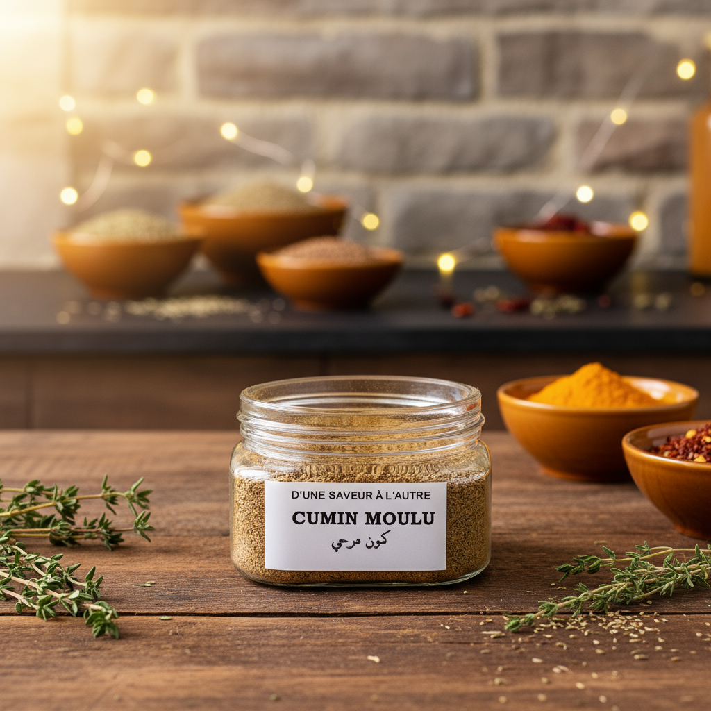 CUMIN MOULU QUALITÉ PREMIUM 80G