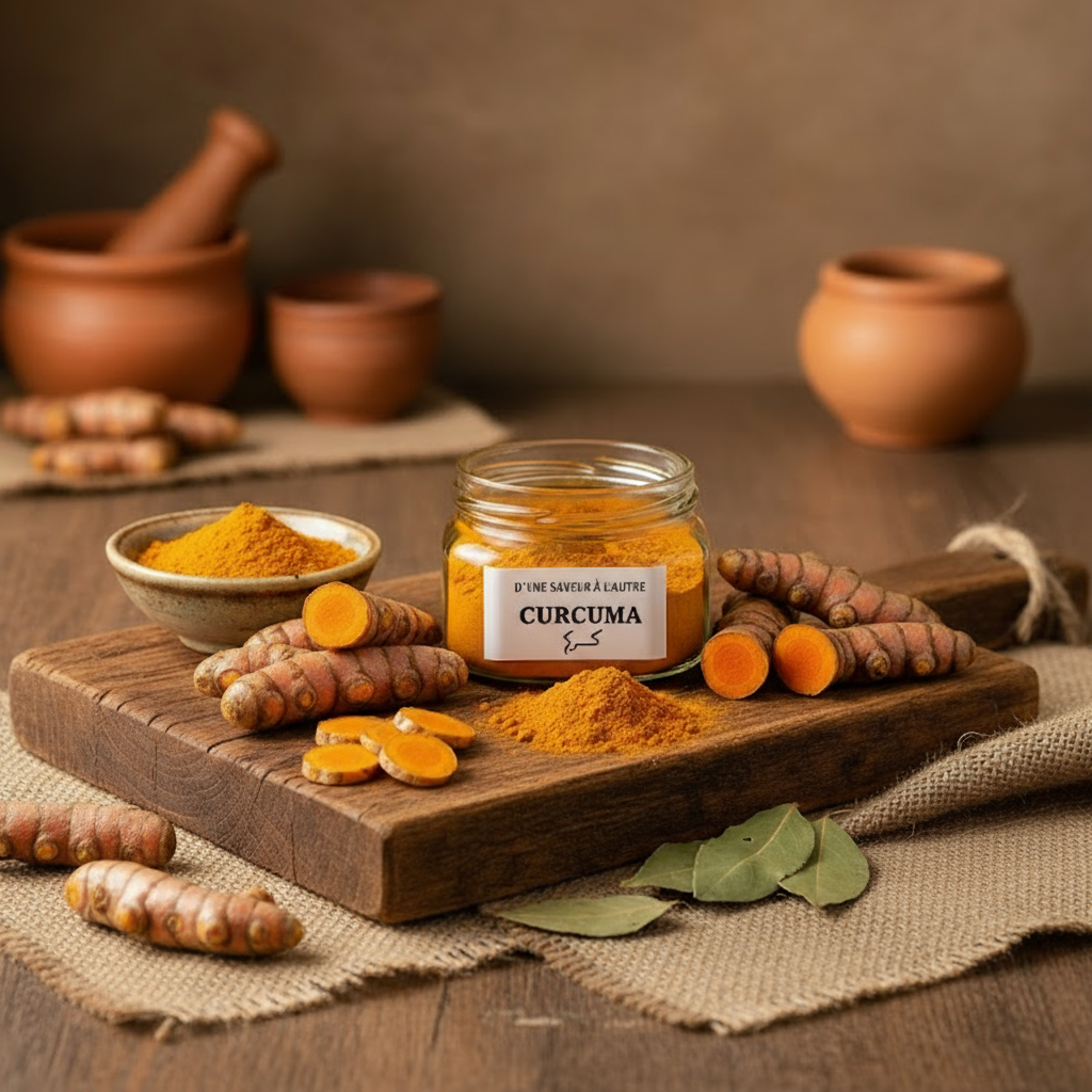 CURCUMA MOULU QULAITÉ PREMIUM 80G